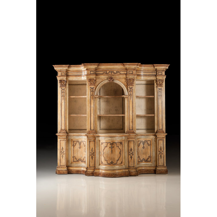 David Michael Solid Wood Library Bookcase Perigold